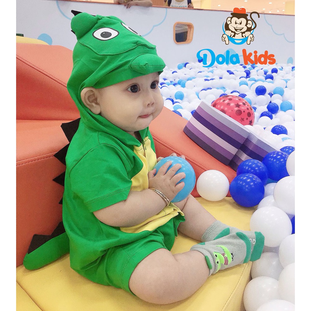 Body Đùi Hình Thú Cho Bé nghộ nghĩnh DOLAKIDS - Quần áo trẻ em hình thú vải cotton 100%