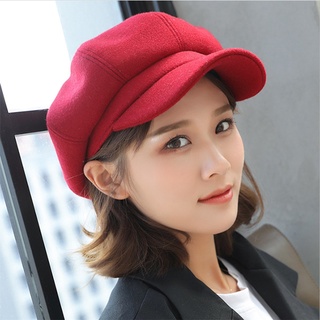 NÓN NEWSBOY NỈ TRƠN MŨ BERET NỒI CÓ LƯỠI TRAI PHONG CÁCH HỌA SĨ NAM NỮ