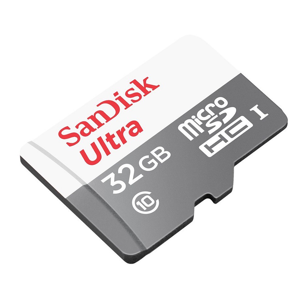 Thẻ Nhớ Sandisk Ultra 32gb Class 10 Tốc Độ 80mb / S Micro Sd - 32gb Hp