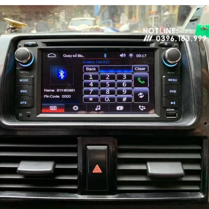 [Giảm giá]  Đầu DVD GPS dẫn đường lắp chung Toyota (Vios, innova, fortuner, Altisl, yaris..) tặng thẻ GPS