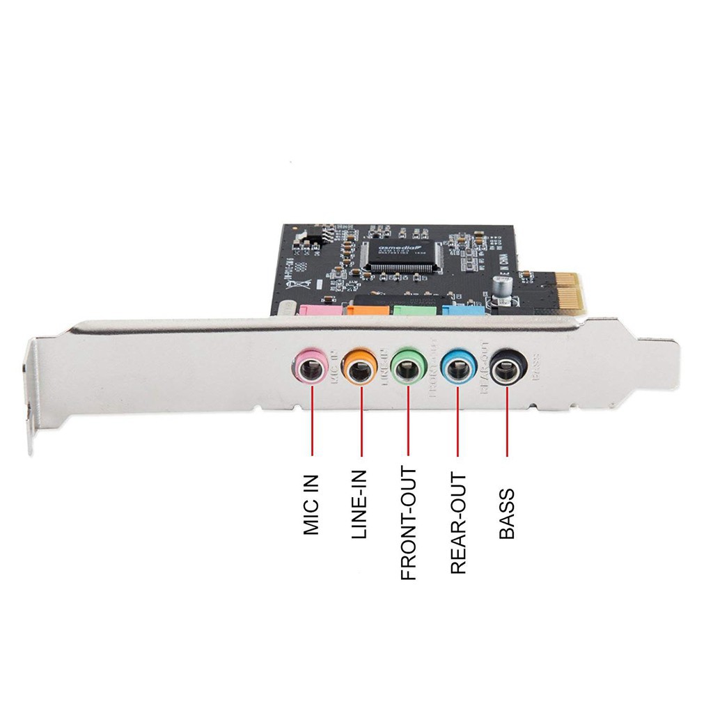 Card âm thanh PCI express -sound 5.1 lắp cho PC