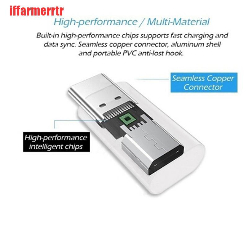 Đầu Chuyển Đổi Usb Type C Sang Micro Usb Bằng Nhôm Có Móc Khóa Tiện Dụng | BigBuy360 - bigbuy360.vn