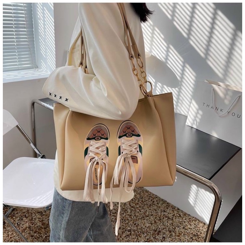 Túi xách công sở phối giây giầy mẫu mới