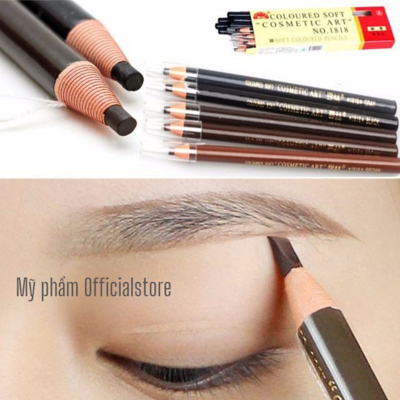 Chì Xé Vẽ Chân Mài Vuôn.Kẻ Gãy sợi.Tự Nhiên Sắt Nét .Cosmetic srt xịn 2 tem(Officialstore) | BigBuy360 - bigbuy360.vn