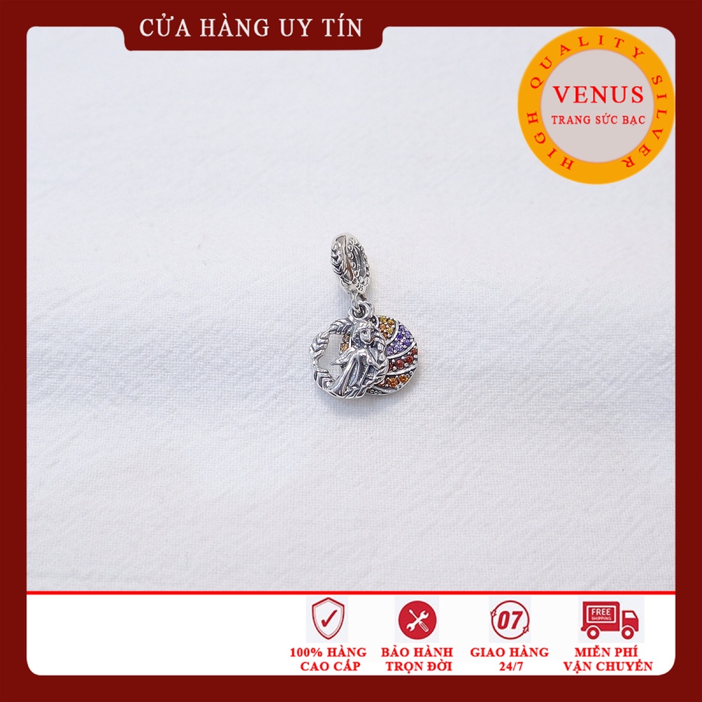 [Charm bạc 925 cao cấp] Charm treo công chúa Anna- Mã sản phẩm VENUST8