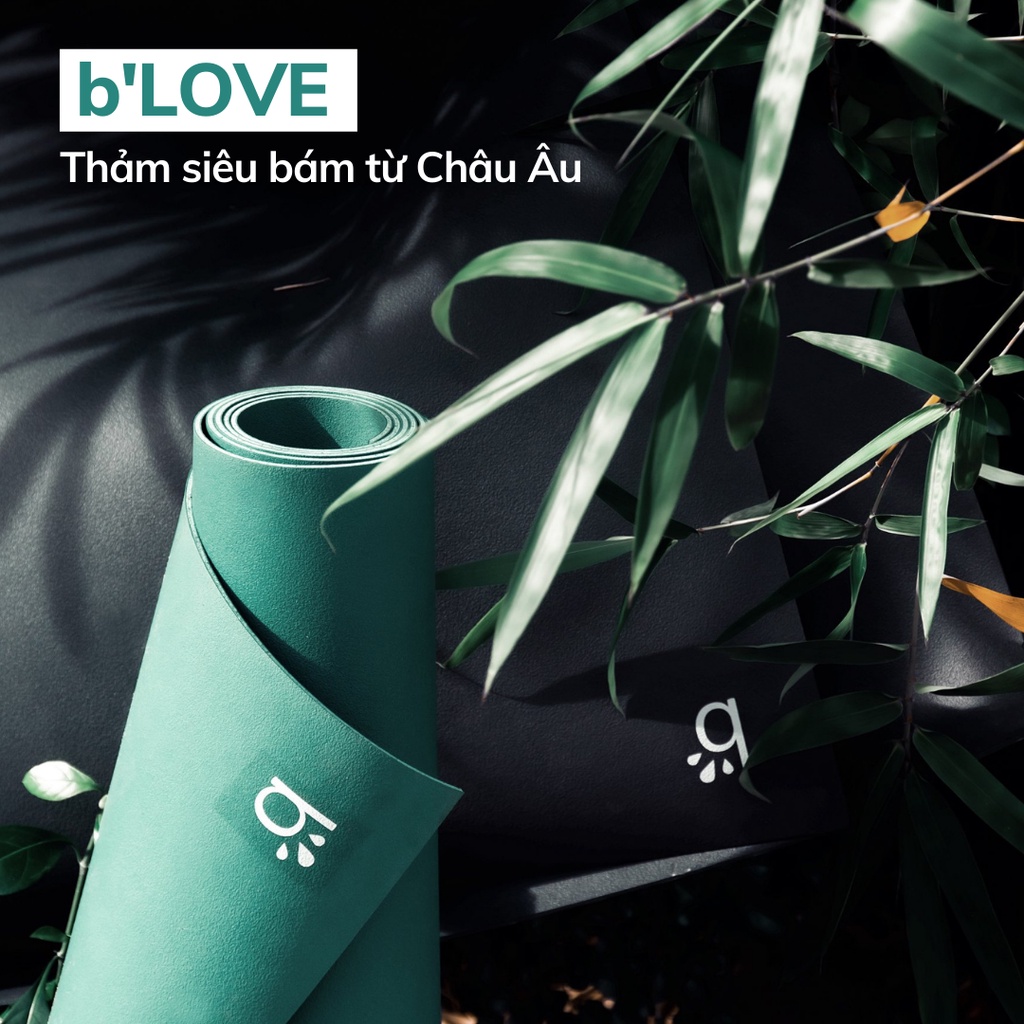 Thảm tập yoga Beinks b'LOVE 4mm