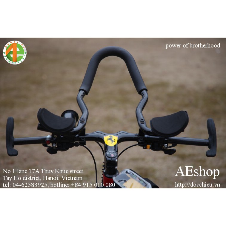 Tay nghỉ xe đạp thể thao vòng cung