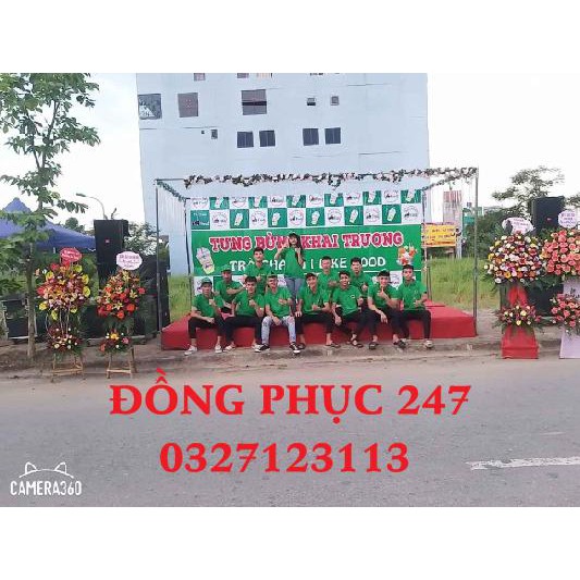 Áo Thun Đồng Phục Công Ty Bia - Đồng Phục Doanh Nghiệp Theo Yêu Cầu