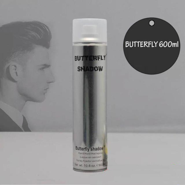 Keo Xịt Tóc Giữ Nếp Lâu, Dễ Tạo Kiểu Butterfly Shadow Hair Spray 600ml