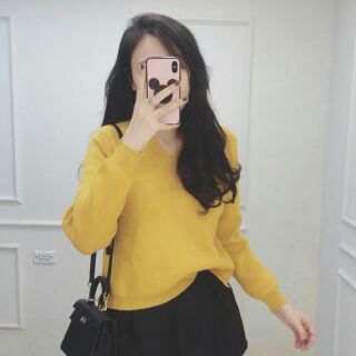Áo len Zara basic