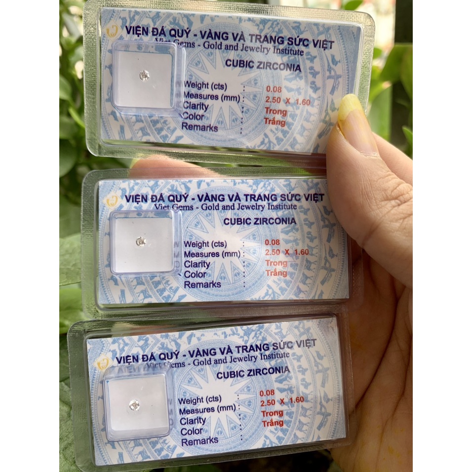 [Combo] 3 Vỉ V.iện Đá Q.uý - Đá Đính Răng