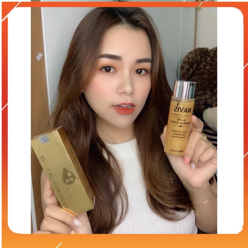 [HOT] Tinh Thể Cấp Nước Căng Bóng Da - Toner Tinh Chất Vàng 24K - Mavis Refresh Toner | BigBuy360 - bigbuy360.vn