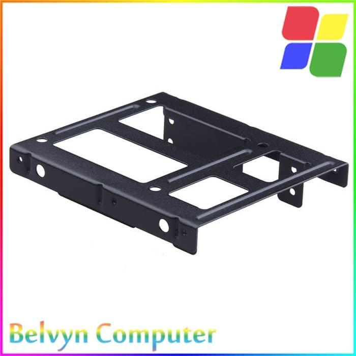 Ốp Khung Gắn Ổ Cứng Hdd Ssd 2.5 Inch Sang 3.5 Inch 2 Bay - Scm0002 Màu Đen | BigBuy360 - bigbuy360.vn