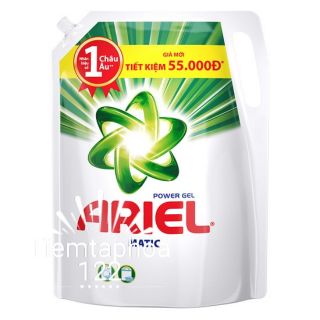 Hcm – 1túi nước giặt ariel 2.4l xanh, ariel ban mai