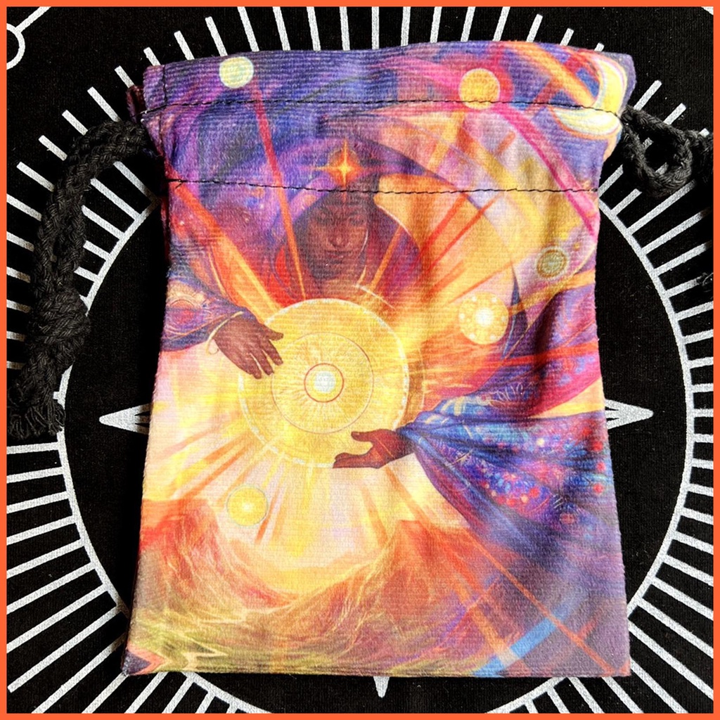 Túi Rút Đựng Thẻ Bài Tarot 5.12 X 7.09 Inch