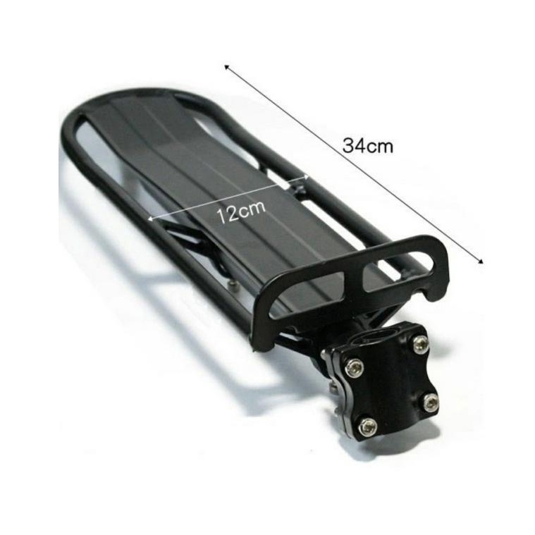 Giá đèo hàng gắn cọc yên cho xe đạp thể thao