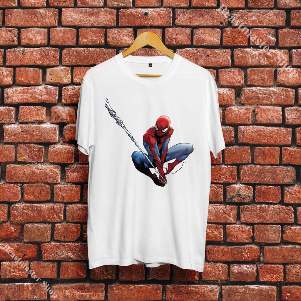 💕Áo Thun Spiderman - Áo Thun Người Nhện - Spiderman T-Shirt - Marvel T-Shirt phong cách - SPD-003