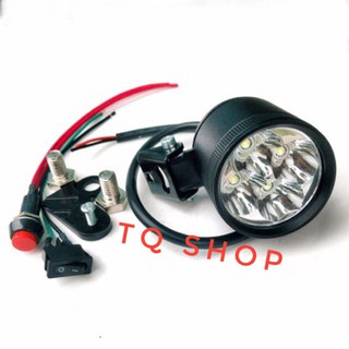 Đèn led trọe sáng l4 dài chip t6 - đèn trợ sáng xe máy