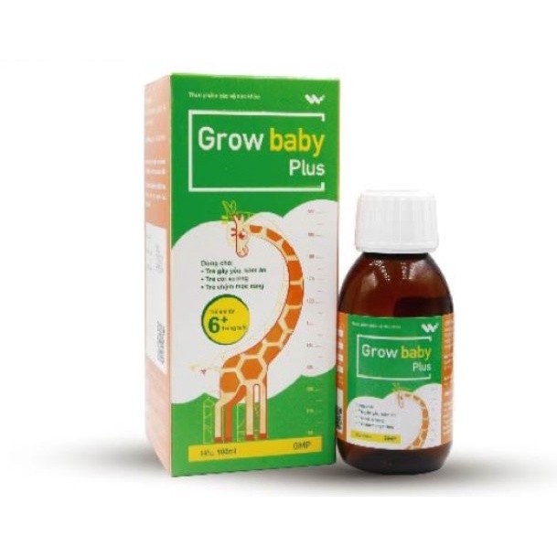 Grow Baby Plus – Hỗ trợ phát triển chiều cao, giúp giảm nguy cơ còi xương ở trẻ...