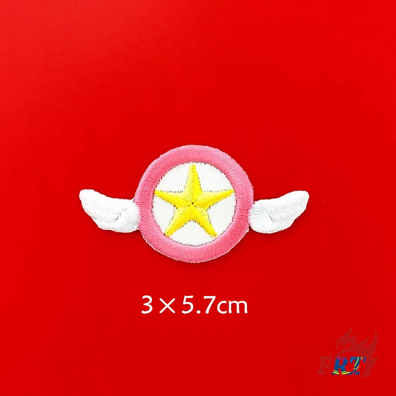 Miếng vải thêu hình kí hiệu thủ lãnh thẻ bài Sakura Series 02