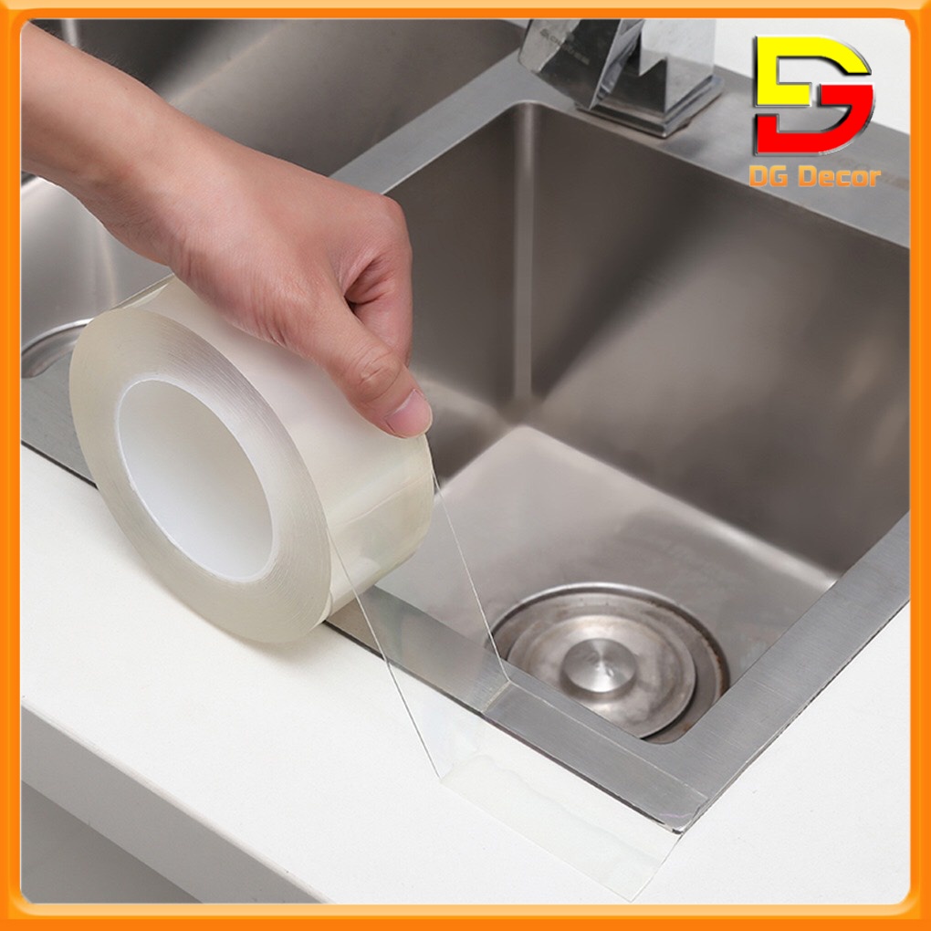 Băng Dính 2 Mặt Siêu Dính Trong Suốt Đa Năng Tiện Lợi Băng Keo 3m Dày 1mm, 2mm DC-52