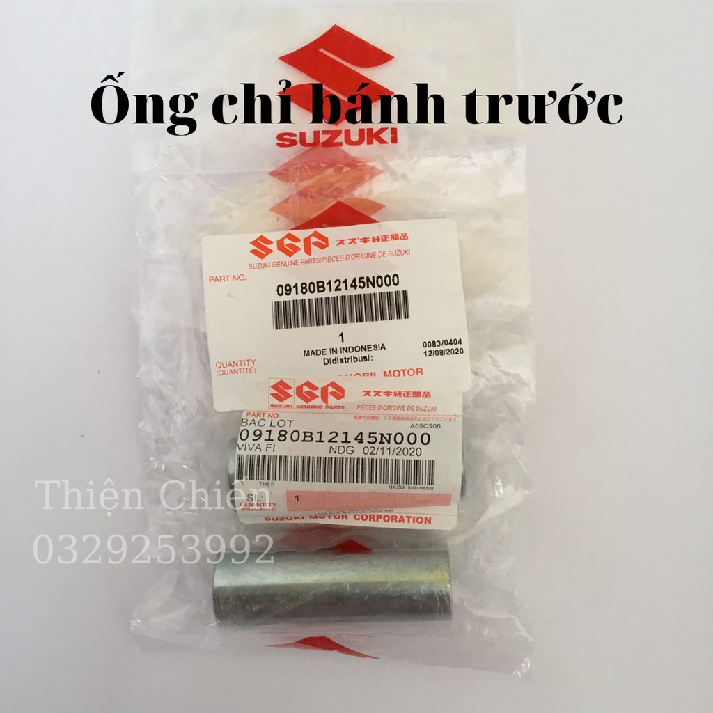 Ống chỉ bánh trước sau Raider Fi Satria hàng zin chính hãng Suzuki