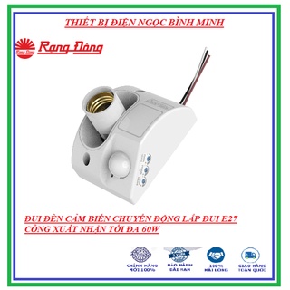 Đui đèn cảm biến chuyển động-rạng đông
