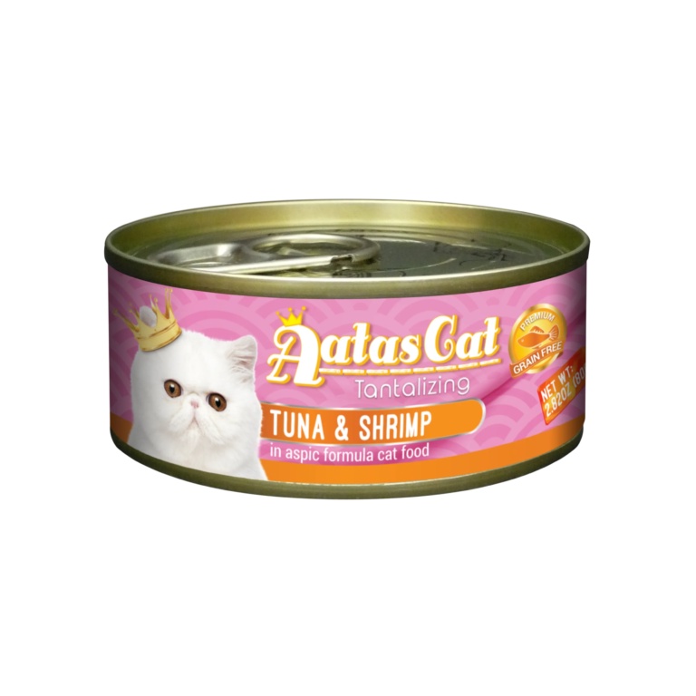 [DINH DƯỠNG CHO MÈO] Pate AATAS CAT 80g cho Mèo vị Cá Ngừ và Topping