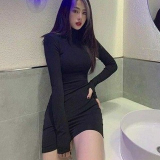 Đầm ôm tay dài
