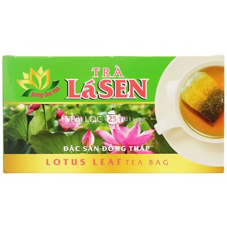 Trà lá sen túi lọc Hương Sen Việt hộp 50g