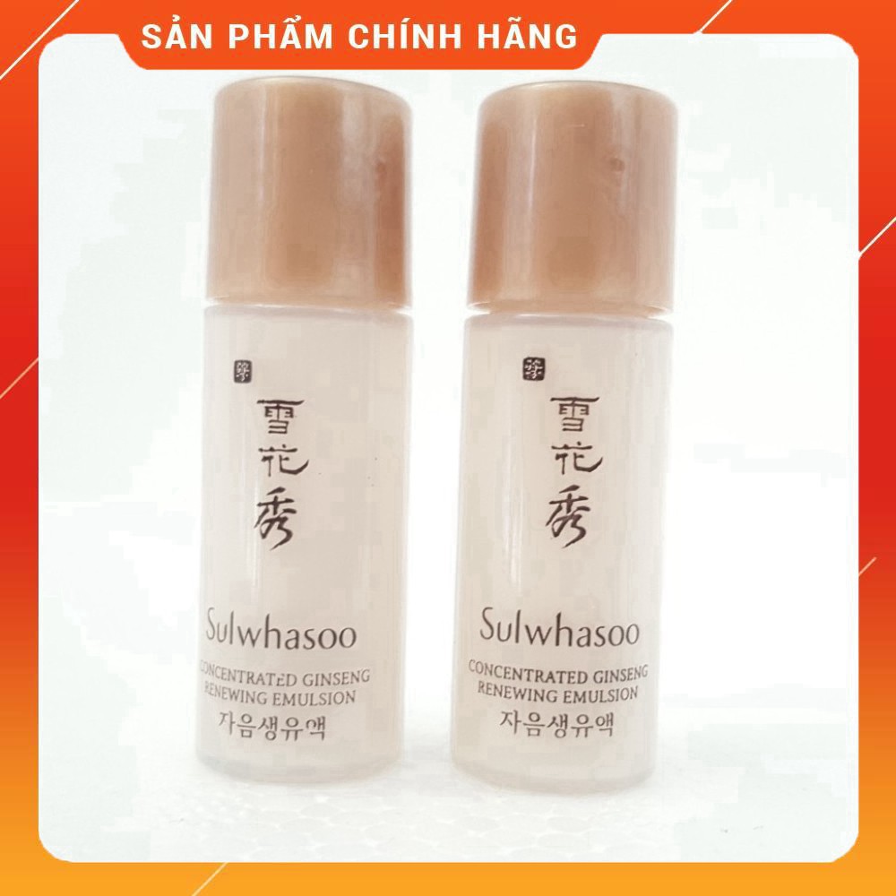 [5ml] 1 Chai Sữa Dưỡng Sulwhasoo Nhân Sâm Vàng - Sulwhasoo Concentrated Ginseng Renewing Emulsion 5ml.