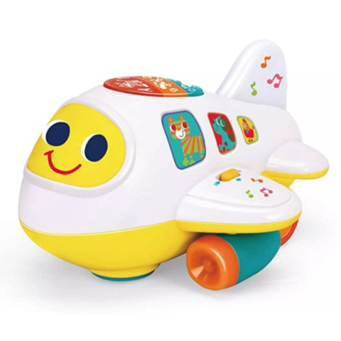Máy bay Learning Plane Bump'n Go có phát nhạc, di chuyển điều khiển từ xa giúp bé học chữ cái, chữ số, màu sắc