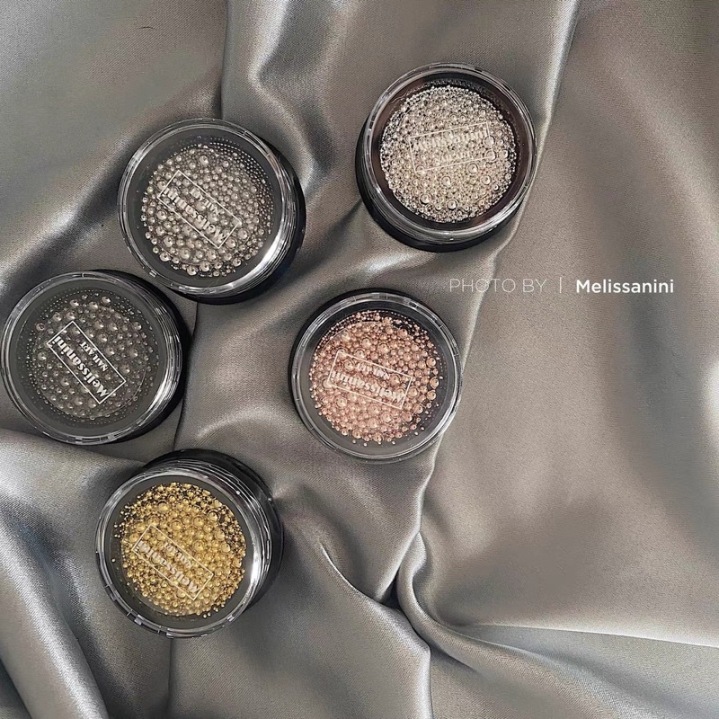 Set 5 Hũ bi Úc 5 màu mix size trang trí móng