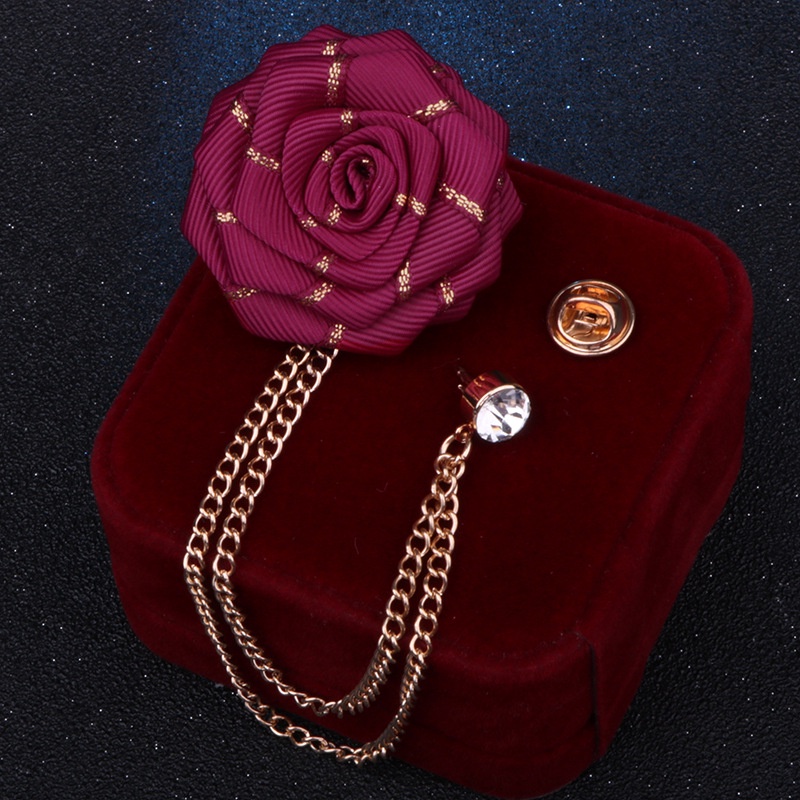 EFAN Trâm Cài Áo Hình Hoa Hồng Nhiều Màu Sắc Thời Trang Hàn Quốc