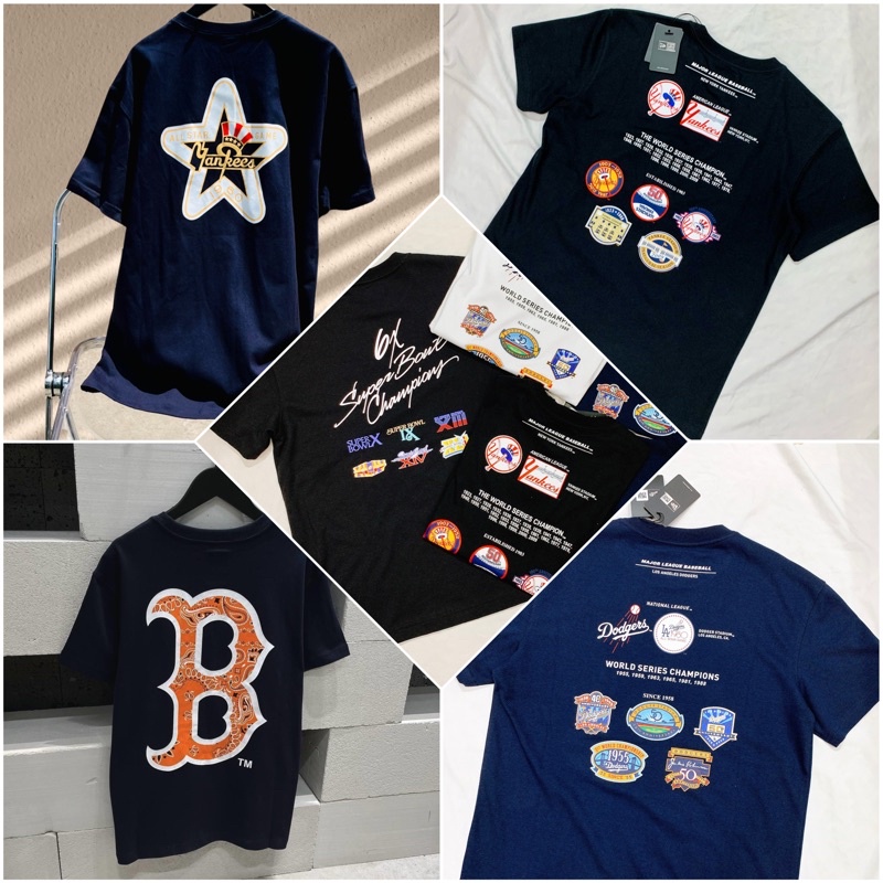[CHÍNH HÃNG] ÁO THUN NEW ERA STAR GAME XANH NAVY - ÁO TSHIRT FULL TAG - UNISEX NAM NỮ - HÀNG NHẬP KHẨU
