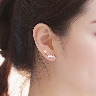 Bông tai bạc nữ cành sao hot trend hàn quốc phụ kiện trang sức ulzzang 🔝🔝 Popanda