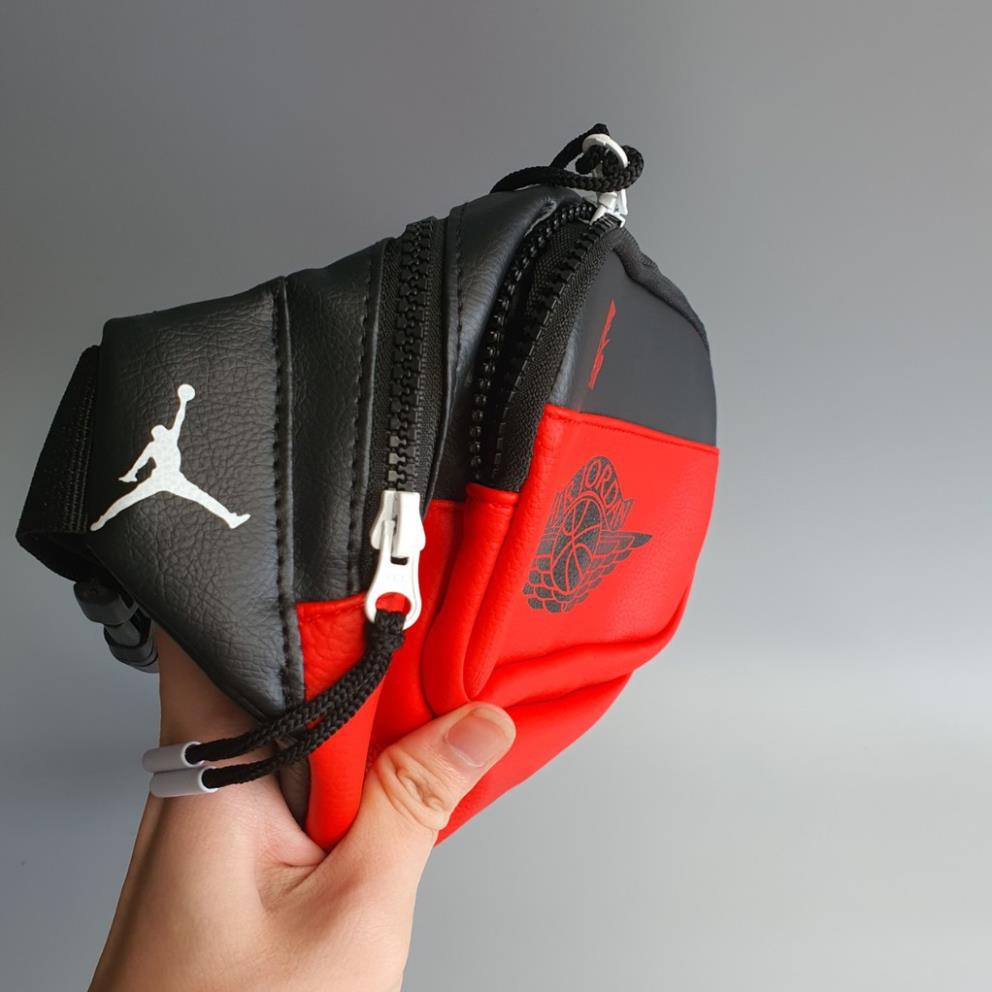 [King Balo] Túi Bao Tử NlKE Air Jordan Red  Mẫu Mới Nhất 2021 | BigBuy360 - bigbuy360.vn
