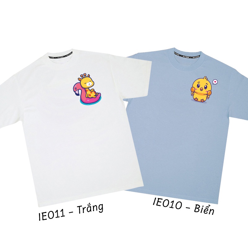 Áo Thun Cotton Cute Unisex Nam Nữ Dễ Thương giá rẻ