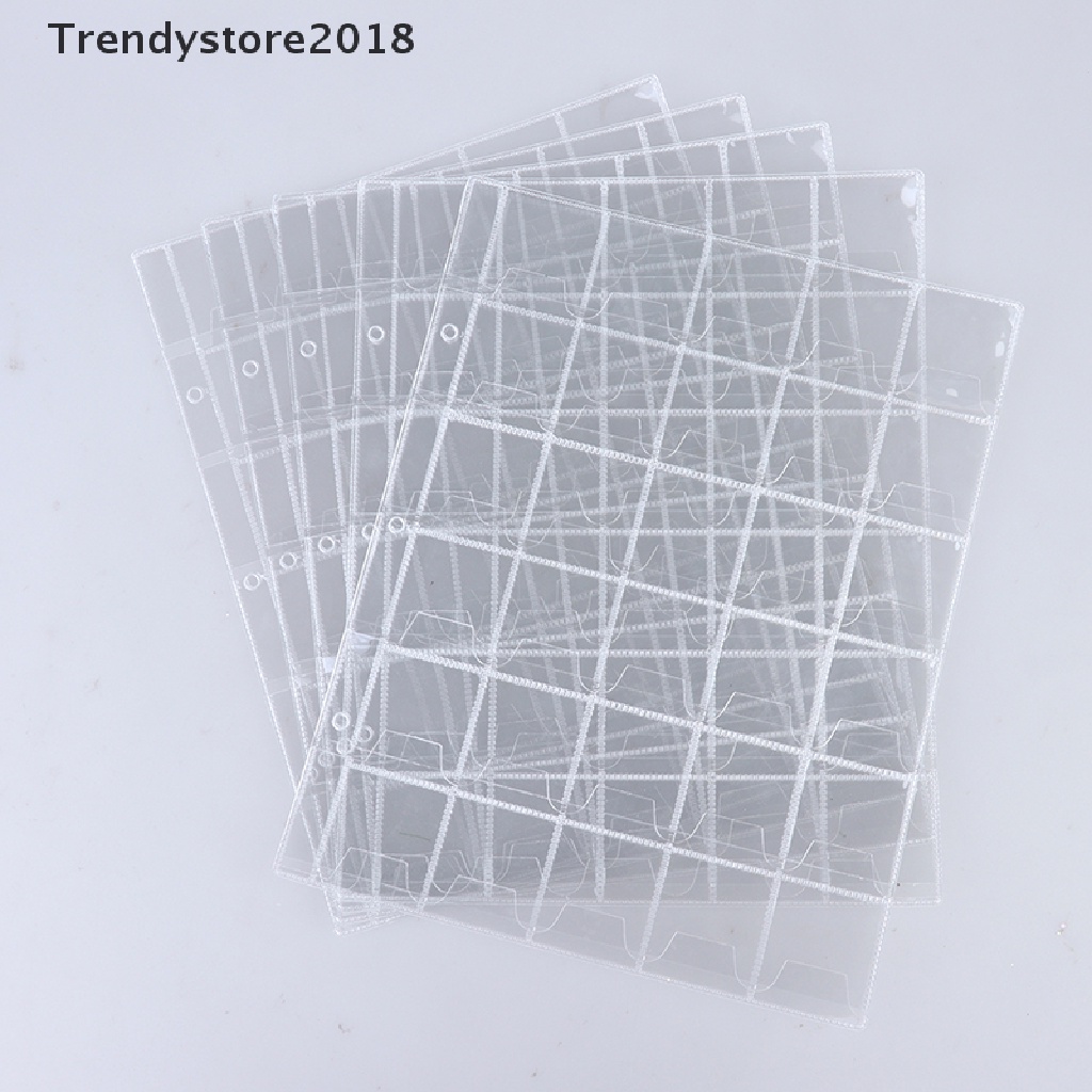 Set 5 cuốn album sưu tập tiền xu 30 ngăn 2018