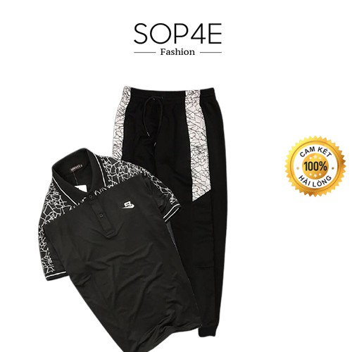 Bộ quần áo thể thao nam Sop4E form suông Bộ Sport B Bẻ Tt - PTTMBB1 | BigBuy360 - bigbuy360.vn