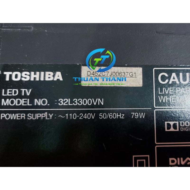 Bo mạch tivi 32L3300 32L3300VN TOSHIBA