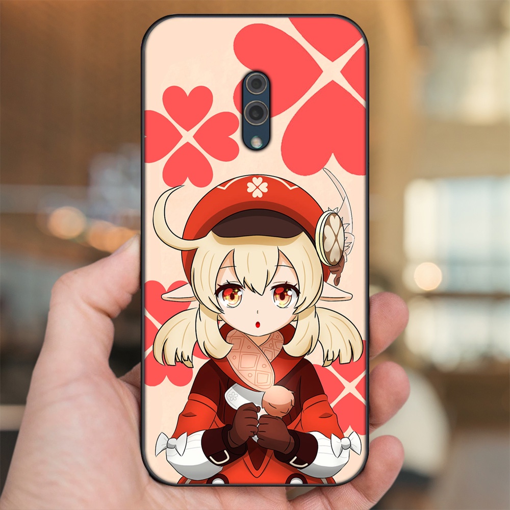 Ốp lưng Oppo K3 viền đen in hình Klee Genshin Impact