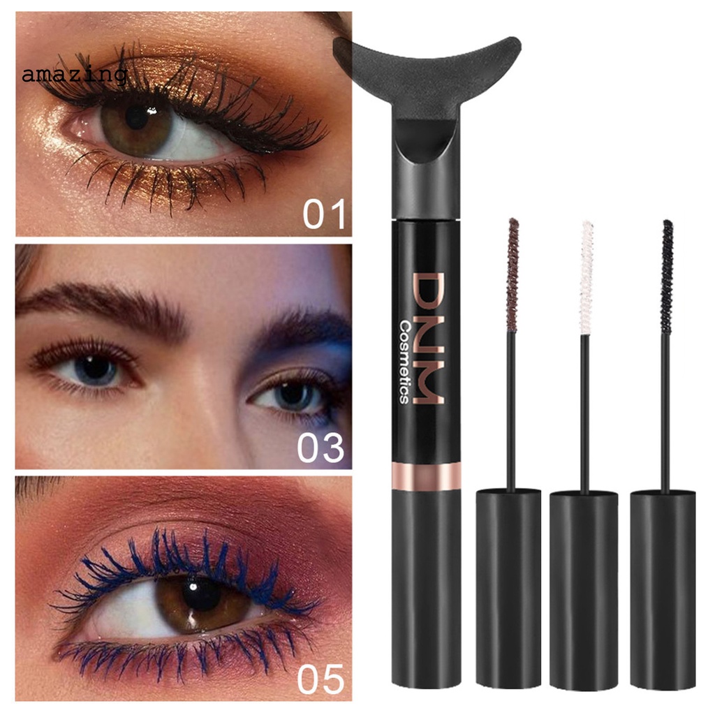 [Hàng mới về] Mascara nối mi DNM tay cầm tiện dụng trang điểm kiểu tiên cá sặc sỡ 3D cho nữ