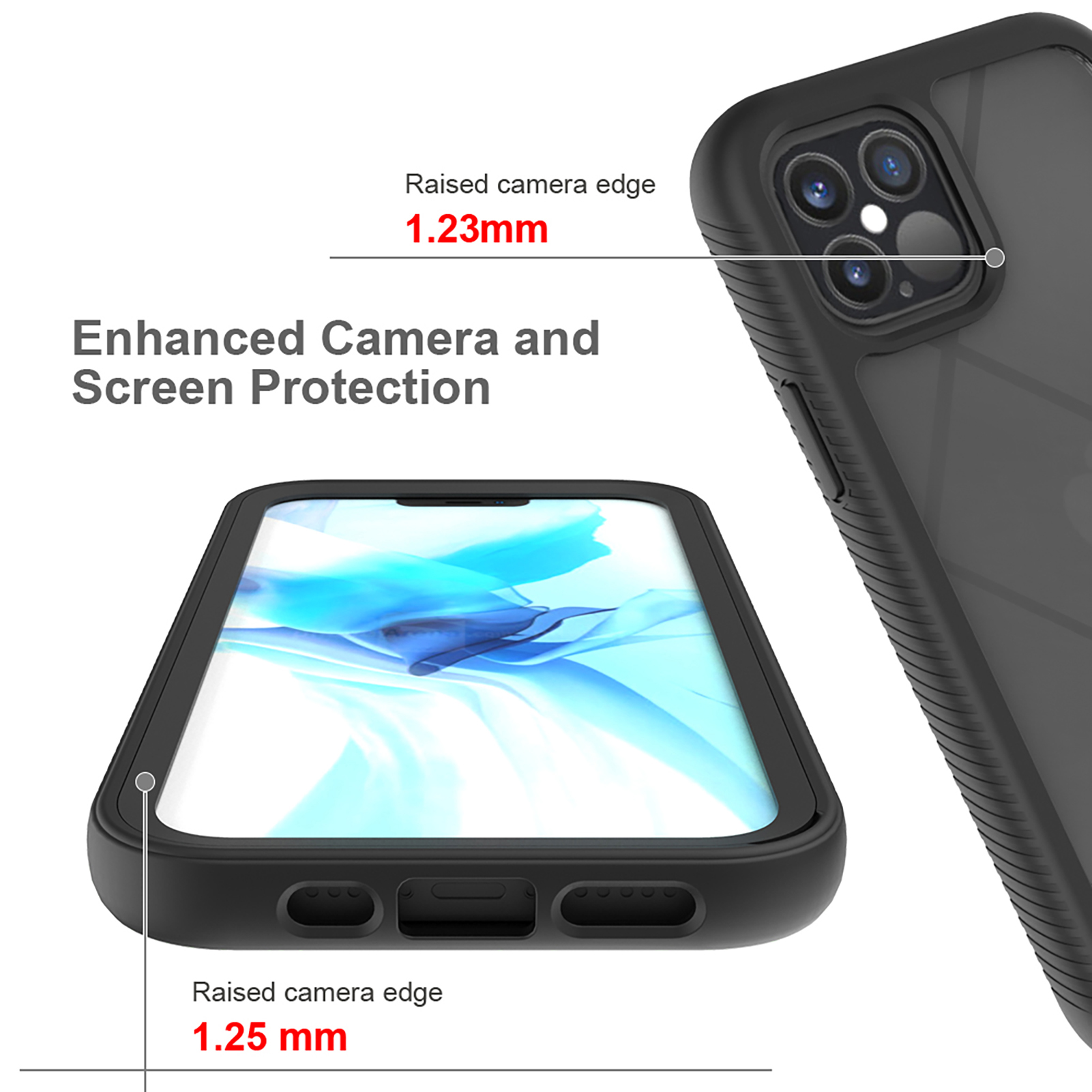 Ốp Điện Thoại Siêu Mỏng Chống Sốc Cho Apple Iphone 12 11 Pro Max 12 Mini Xs Max X Xr 7 8 Plus Se 2020
