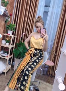 Set 2 dây ren thổ cẩm