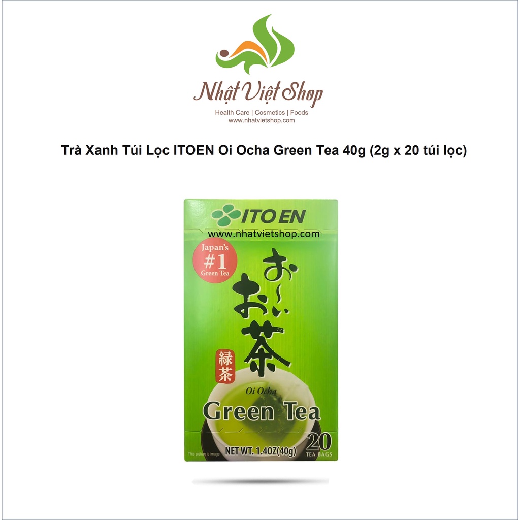 Trà Xanh Túi Lọc OSK/ ITOEN Nhật Bản - Date: 2024