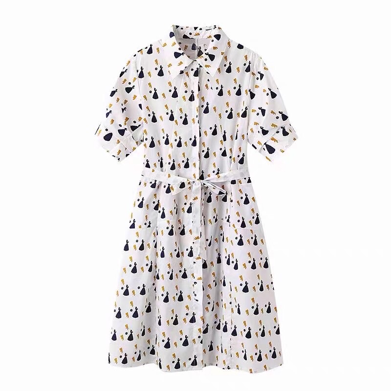 Đầm hoạ tiết công chúa Eifini