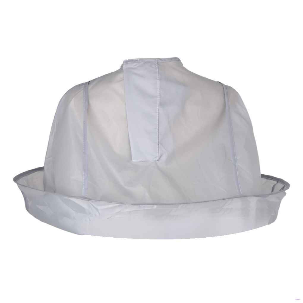 [Hàng mới về] Áo Choàng Cắt Tóc Chống Thấm Nước Có Thể Gấp Gọn Tiện Dụng Dành Cho Người Lớn