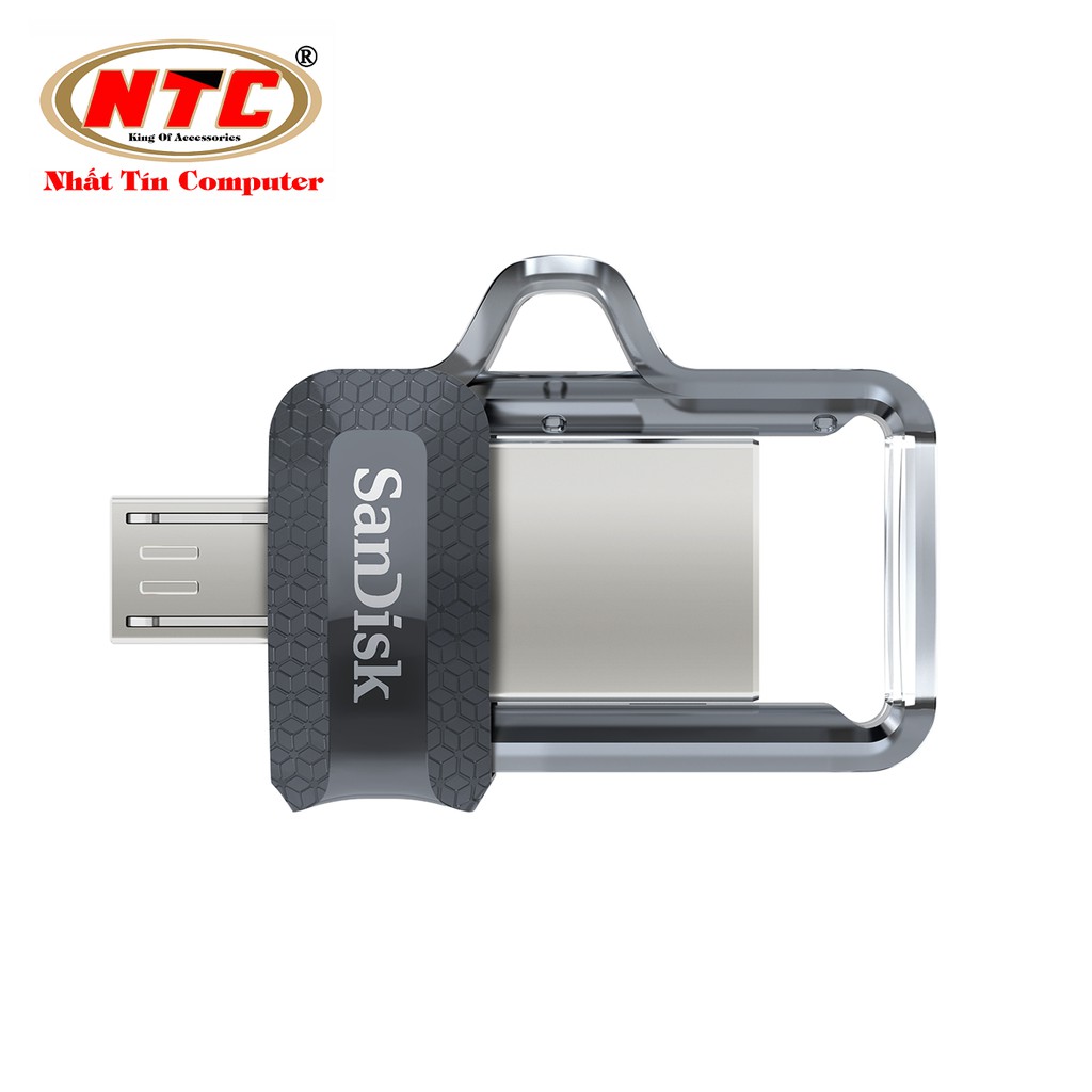 USB OTG SanDisk Ultra 16GB Dual Drive m3.0 (Bạc)