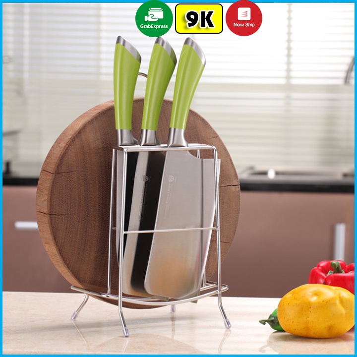 Kệ Giá Inox Để Dao Thớt Vung Cao Cấp Thiết Kế Sang Trọng | BigBuy360 - bigbuy360.vn